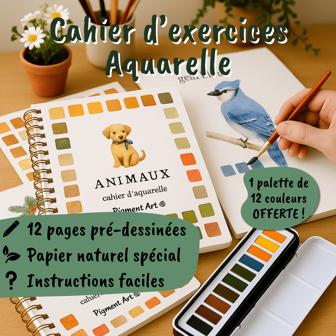 Cahier d'exercice Aquarelle