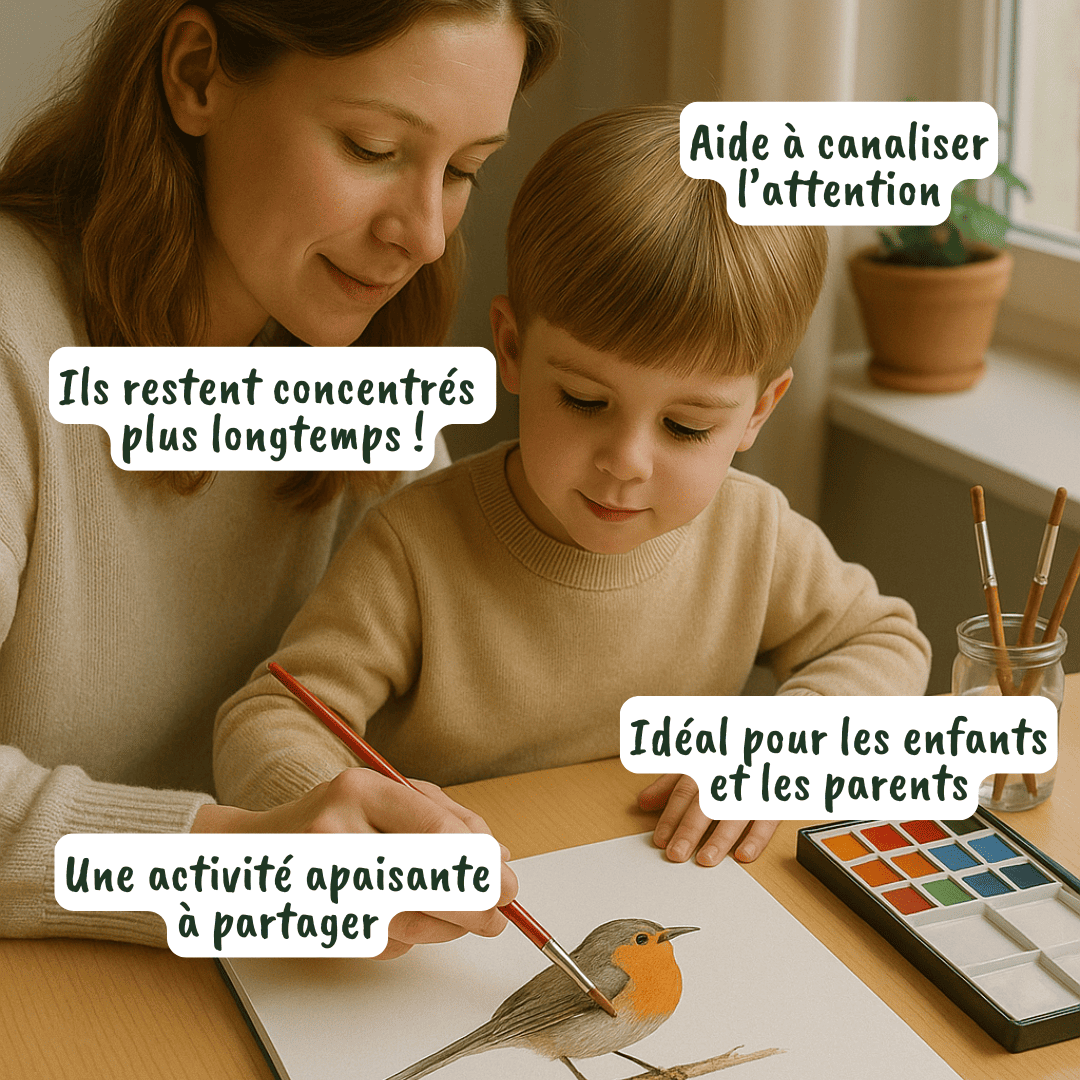 Cahier d'exercice Aquarelle